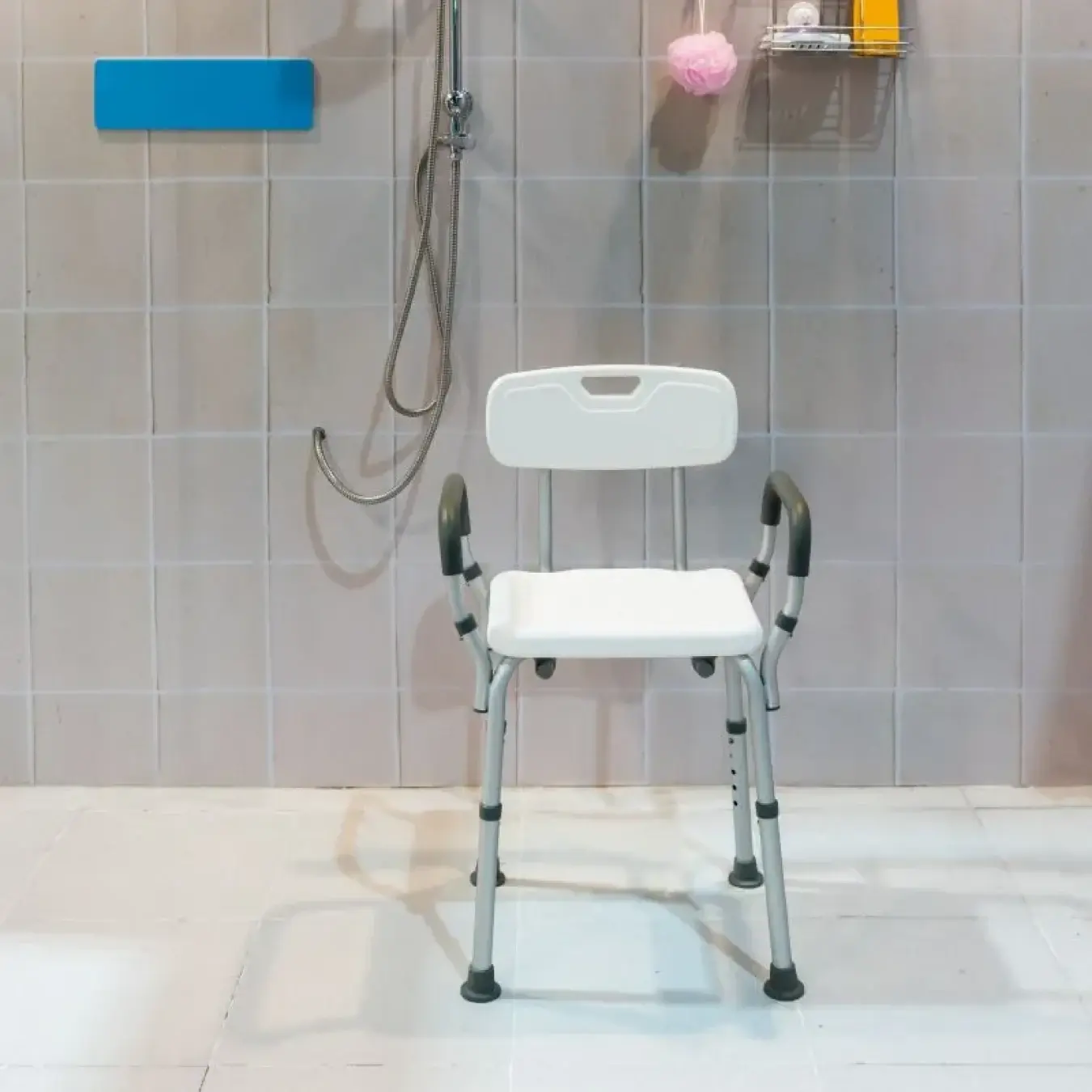 Chair for comfortable shower at TMTC