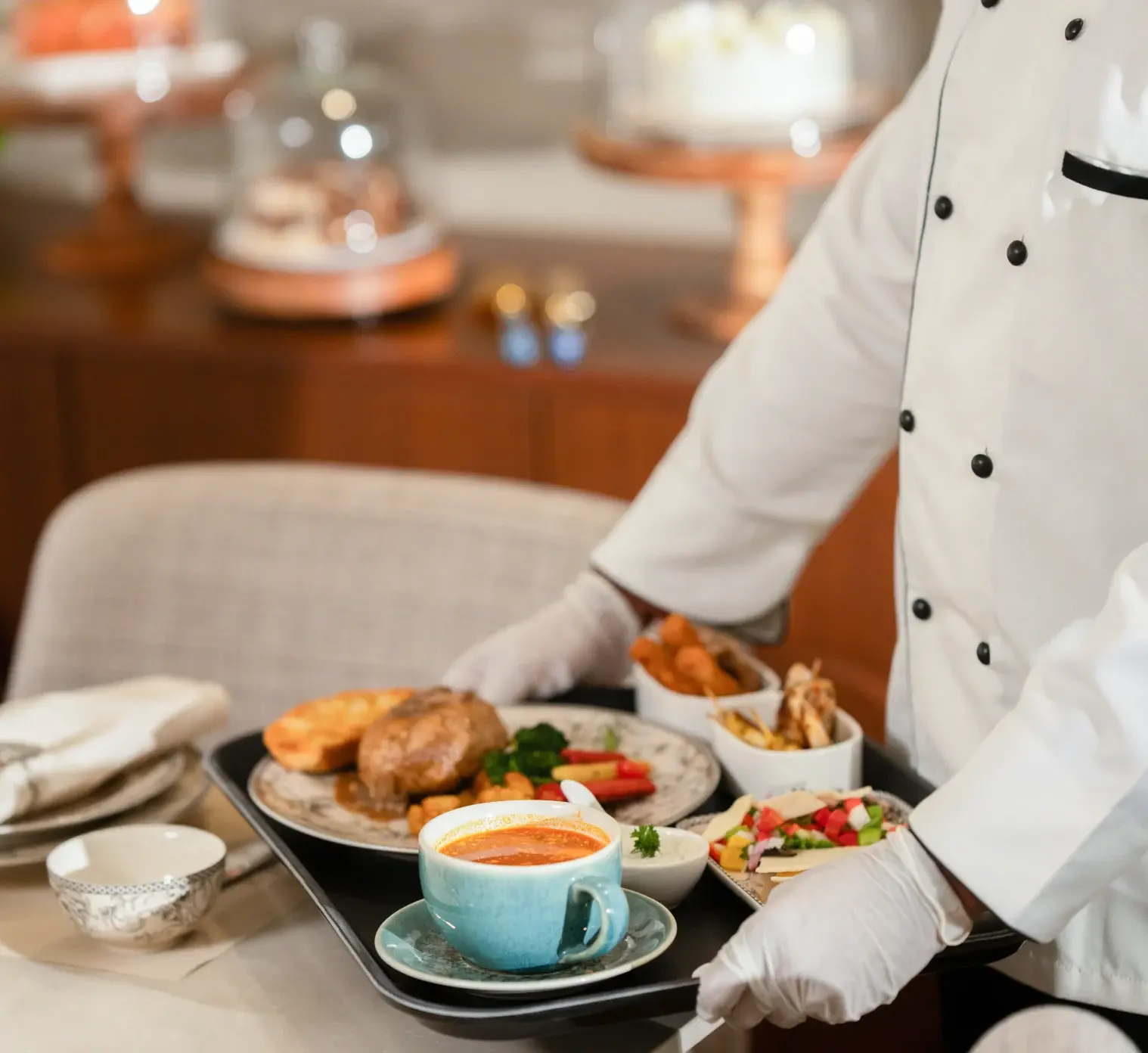 TMTC delivering nutritional food